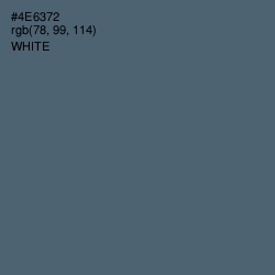#4E6372 - Blue Bayoux Color Image